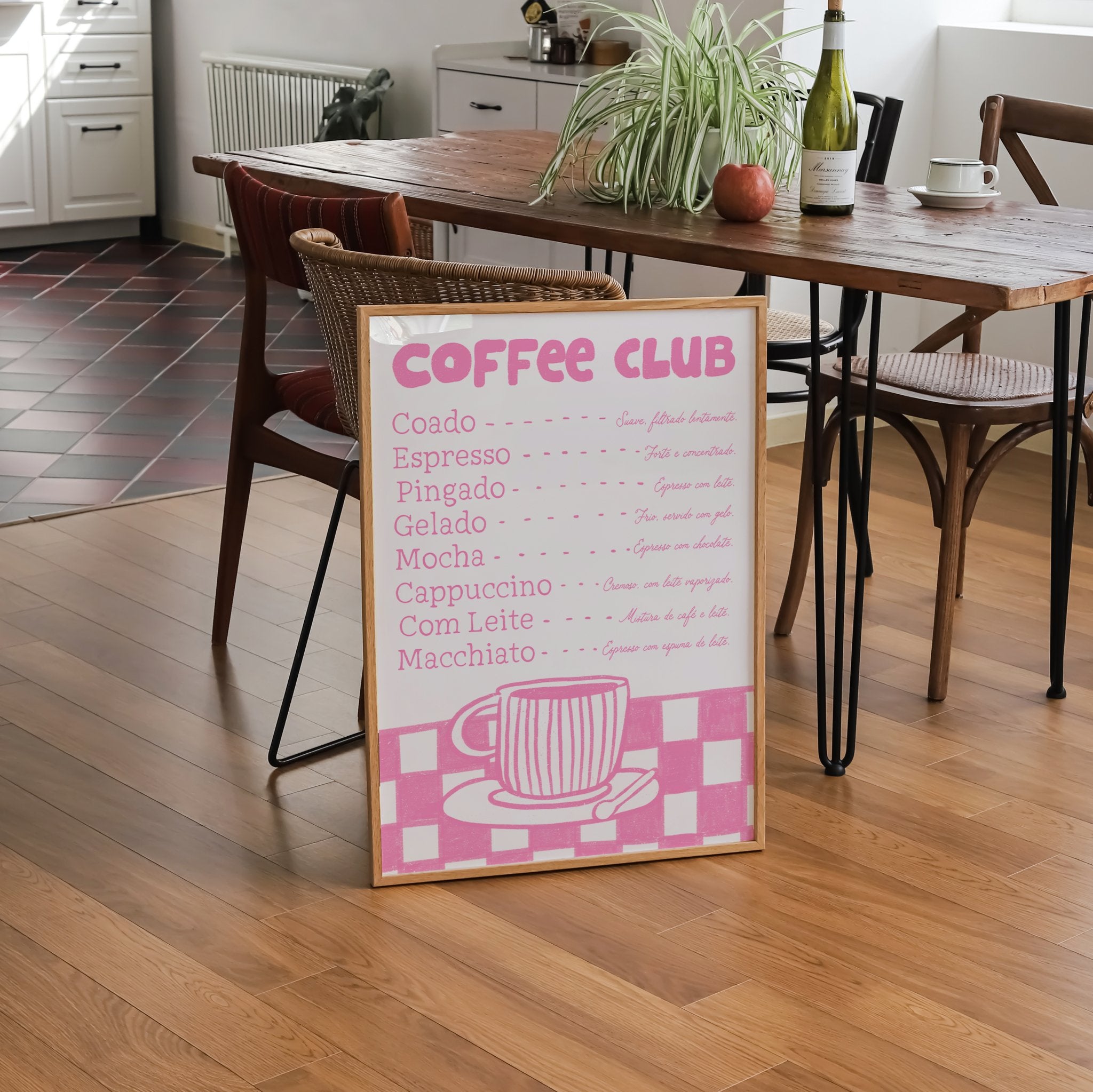 Coffee Club- rosa