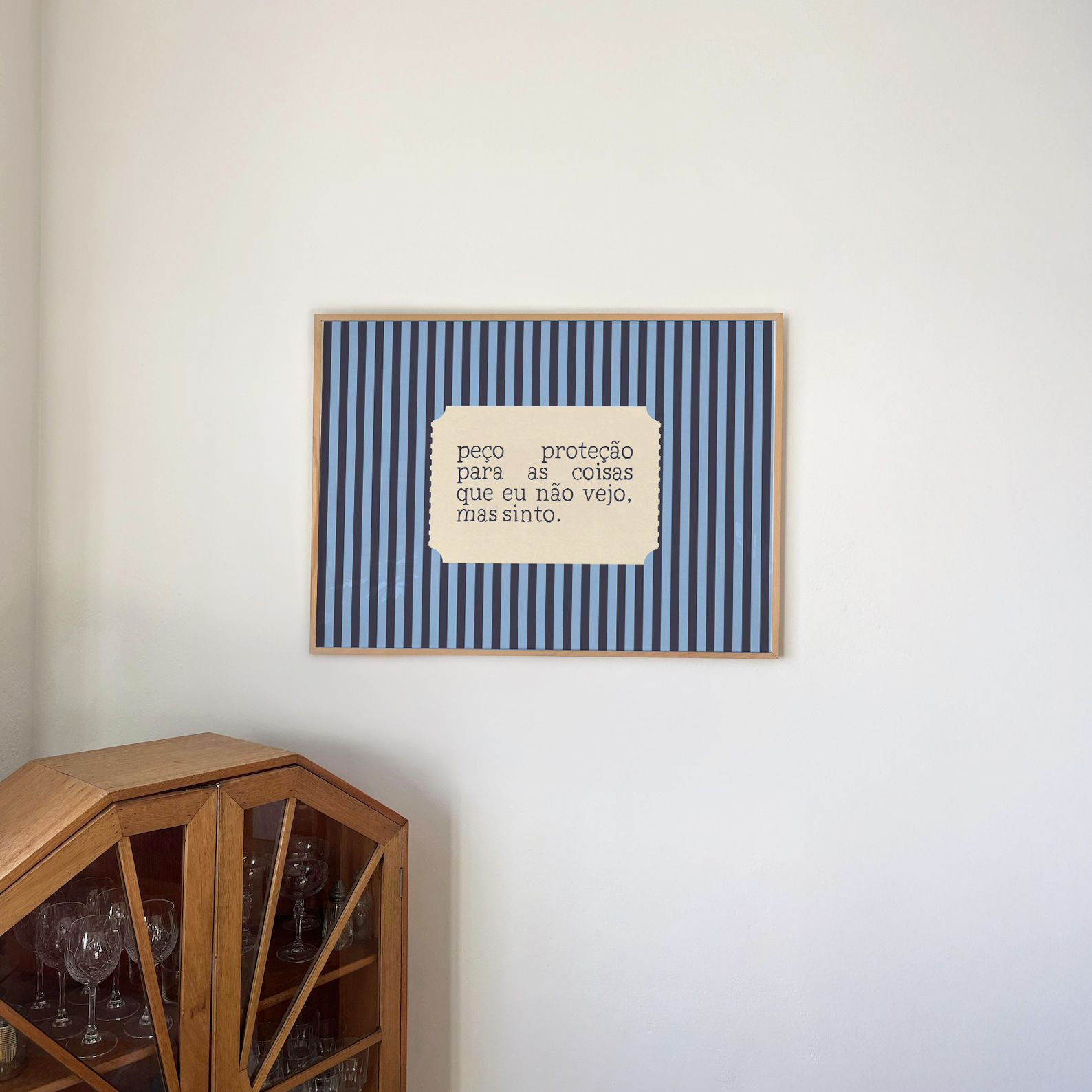 Personalizado- Listras com frase