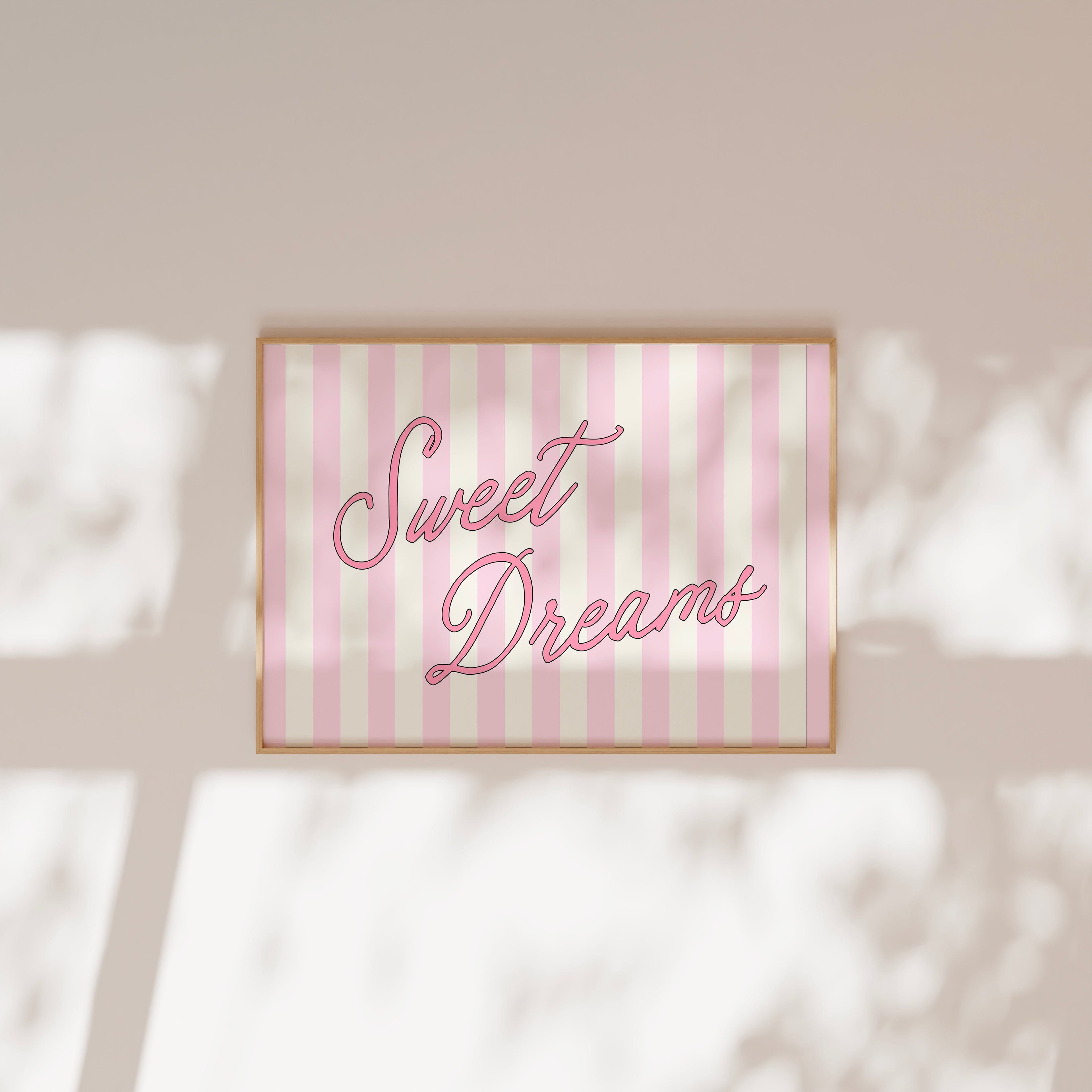 Sweet dreams- rosa