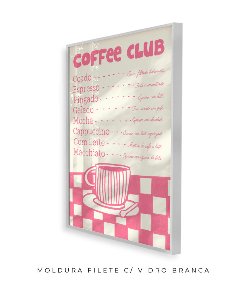 Coffee Club- rosa