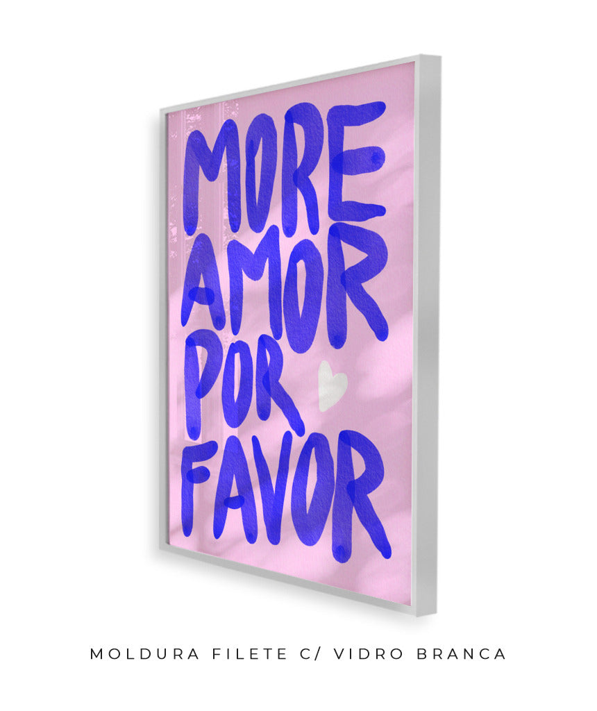 More amor por favor- azul