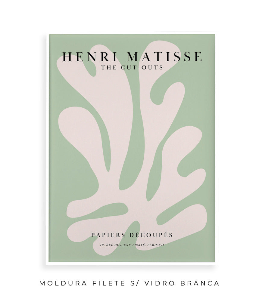 Matisse- Papier Découpés (verde claro)