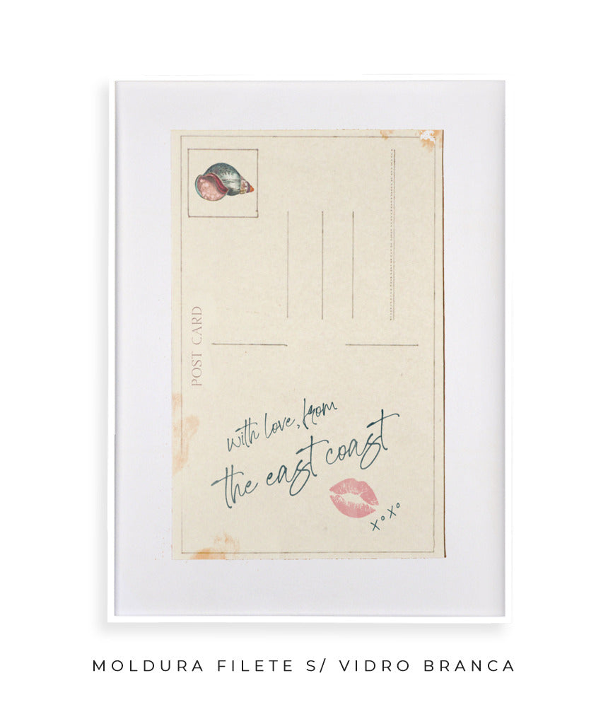 Cartão postal- east coast