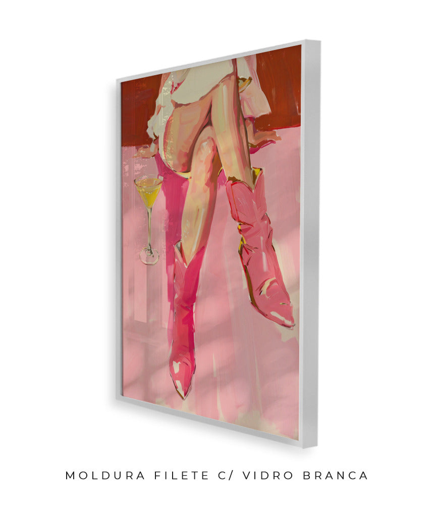 Pink boots & Martini