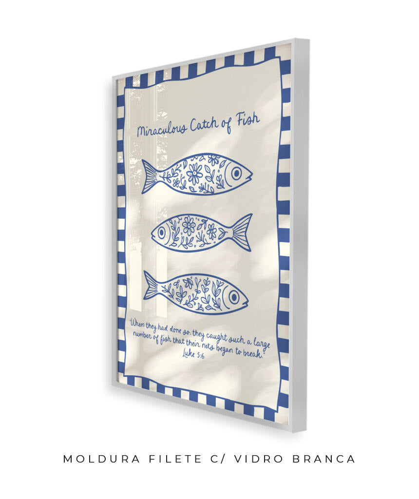 O Milagre da pesca- Lucas 5:6
