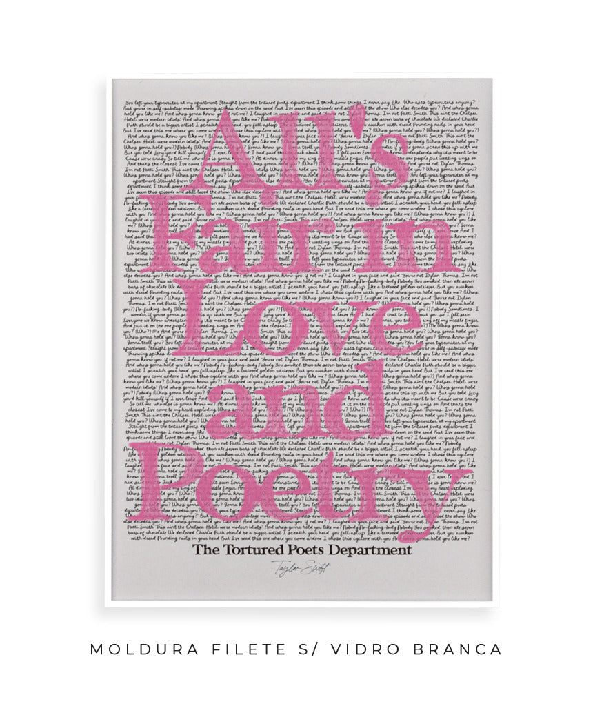 All is fair in Love and Poetry