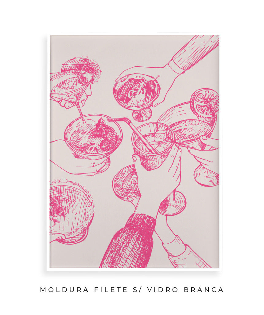 Pink Cheers (vertical)