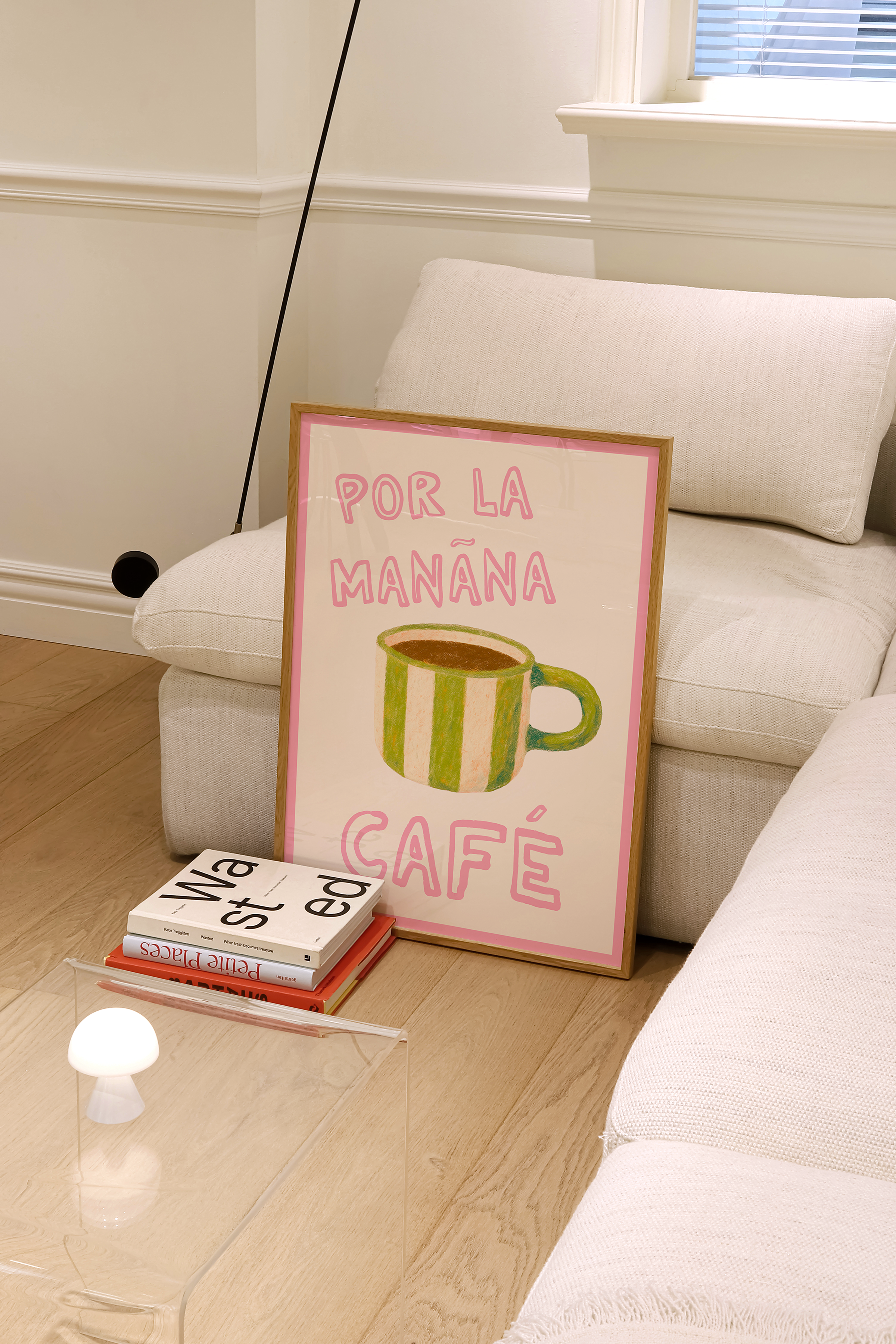 Por la manãna café