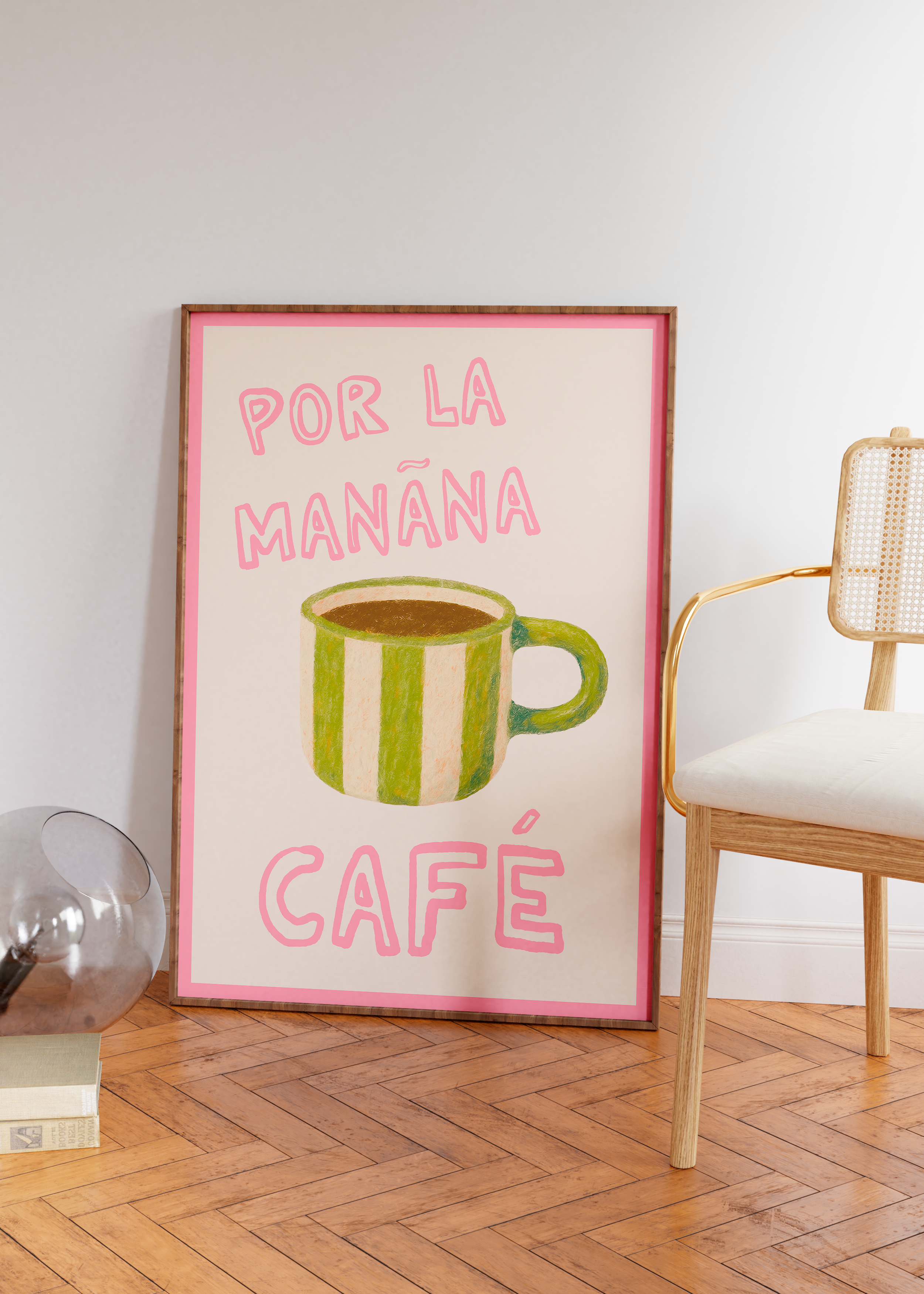 Por la manãna café