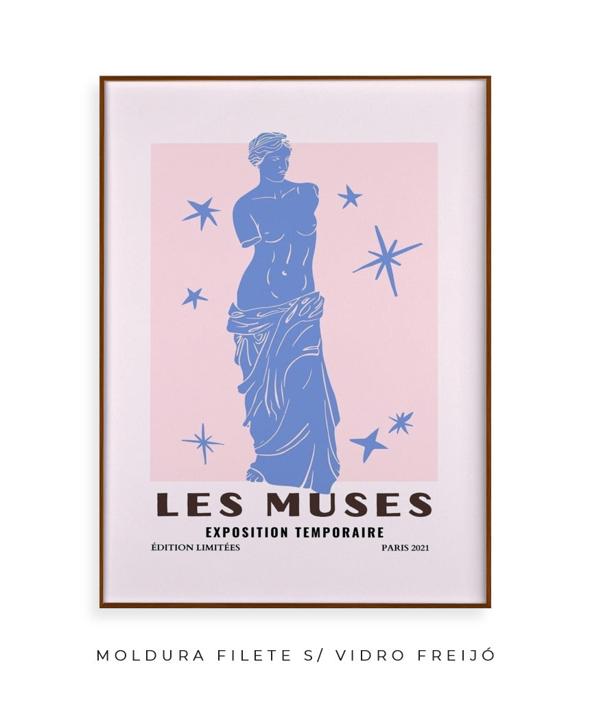 Les Muses- Deusa Grega (azul)