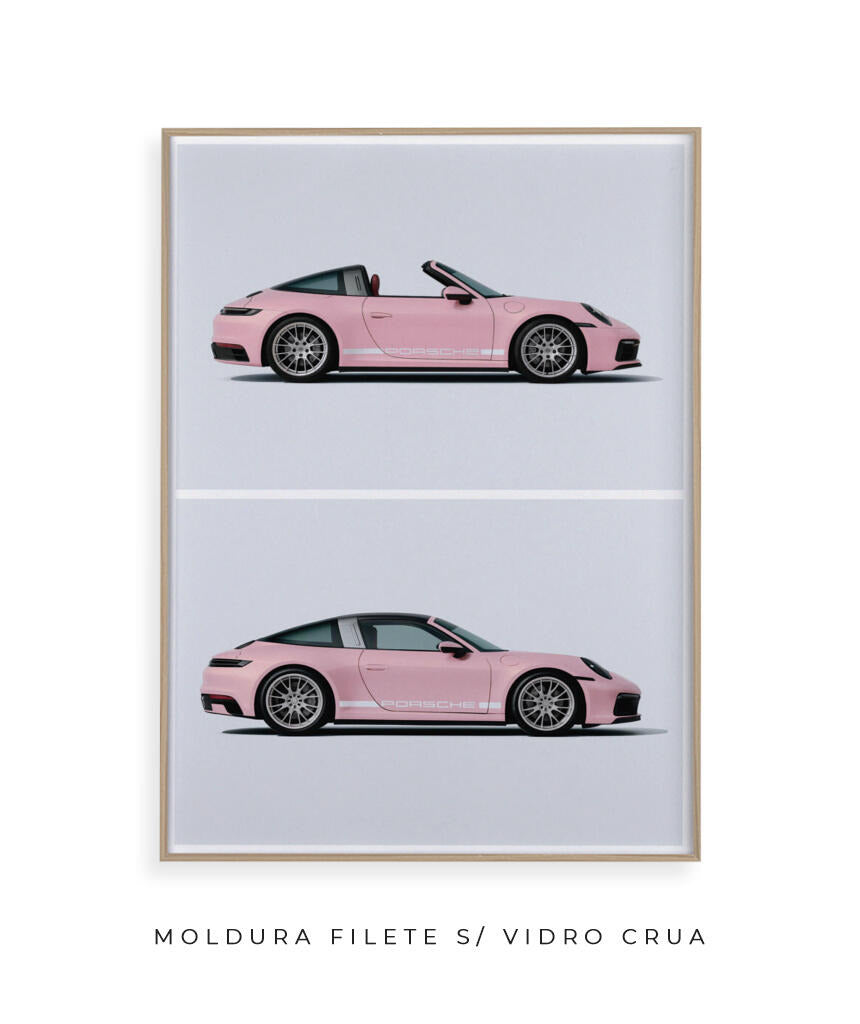 Pink porsche