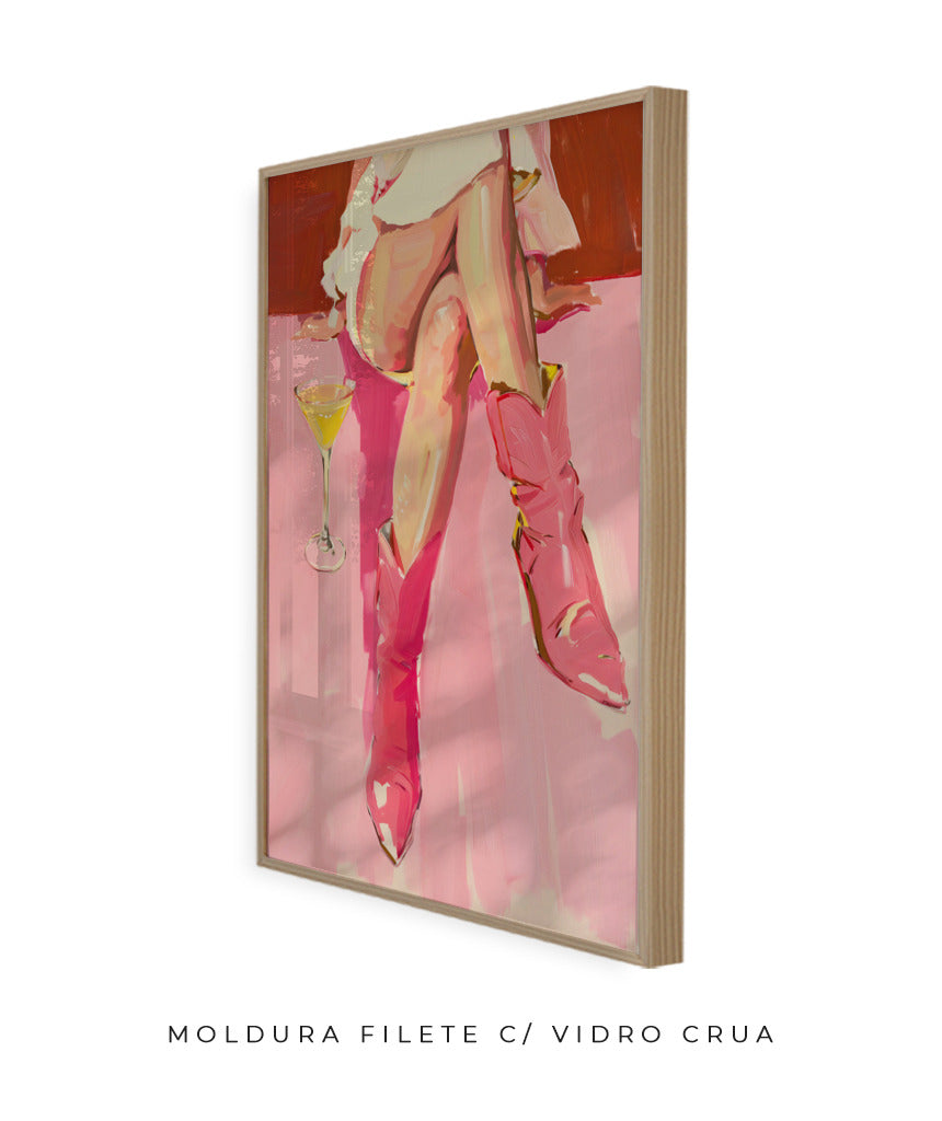 Pink boots & Martini