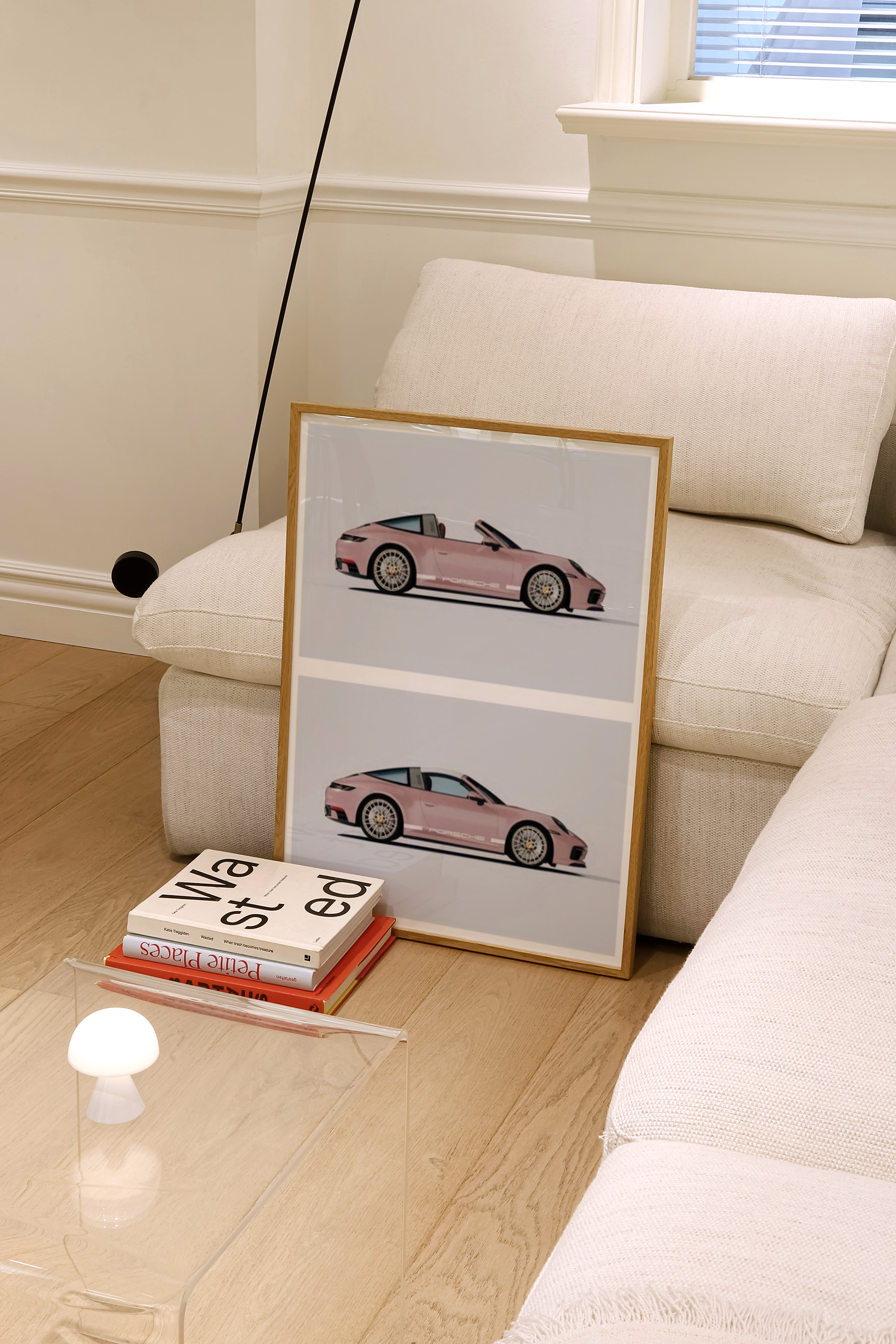 Pink porsche