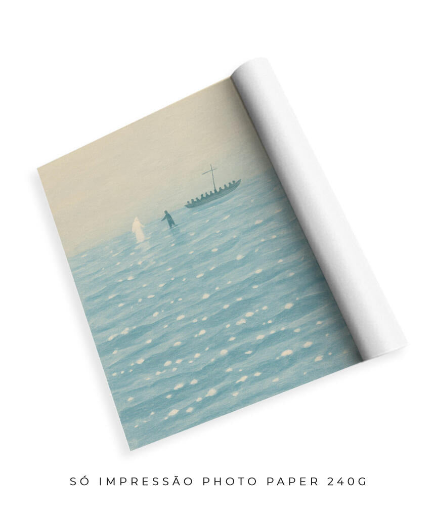 Jesus e Pedro andam sobre as águas (novo)