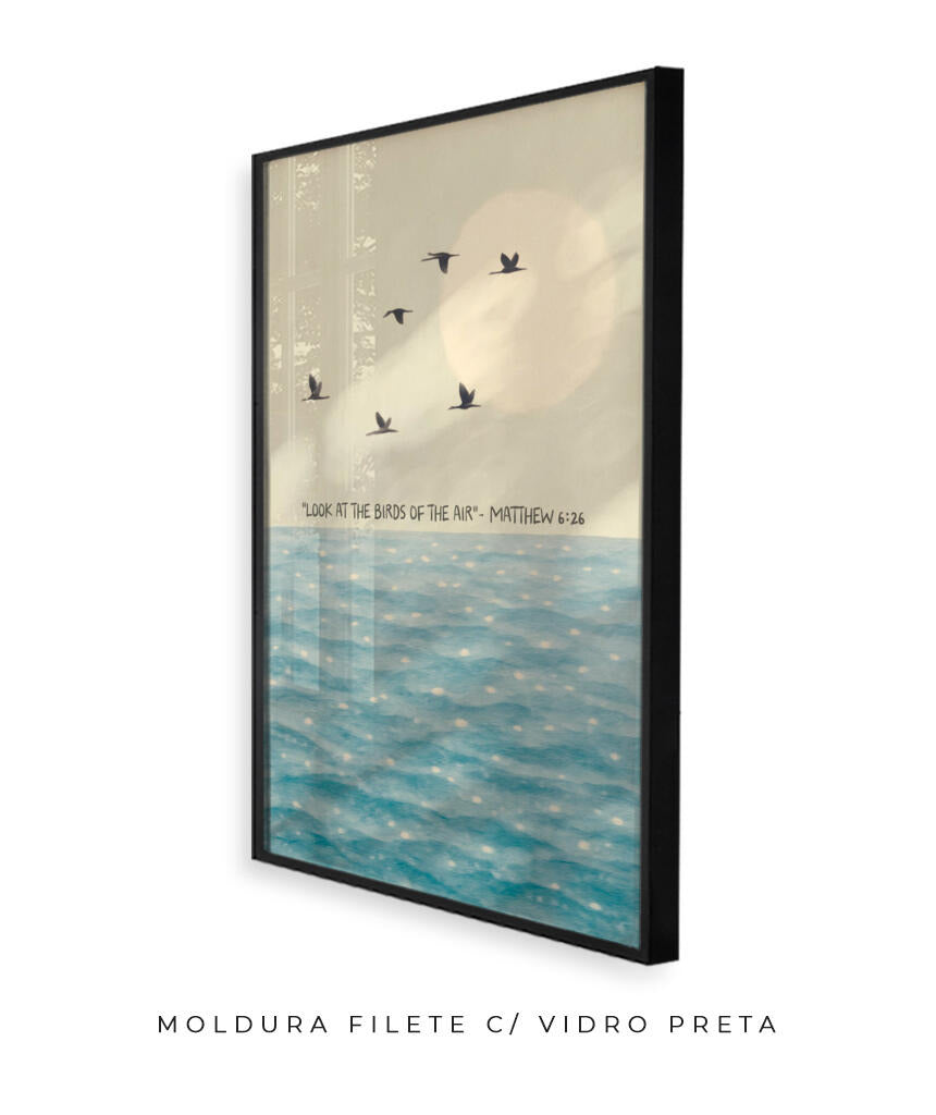 Look at the birds of the air- Mateus 6:26