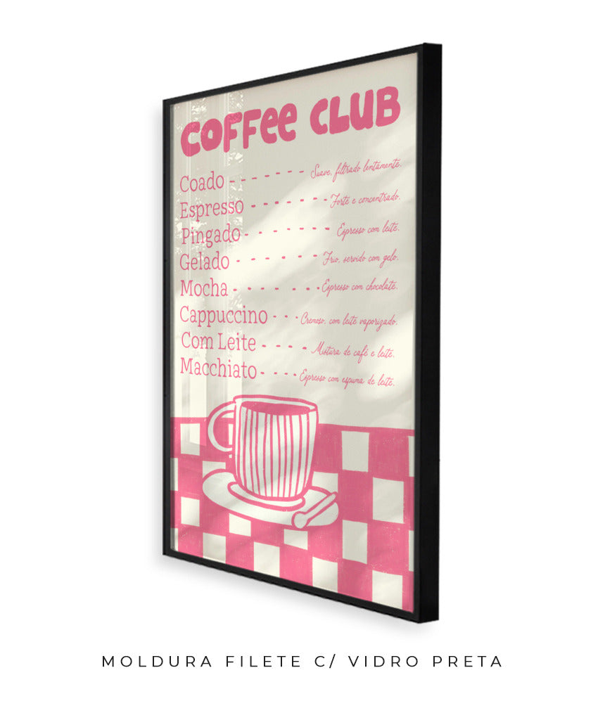 Coffee Club- rosa