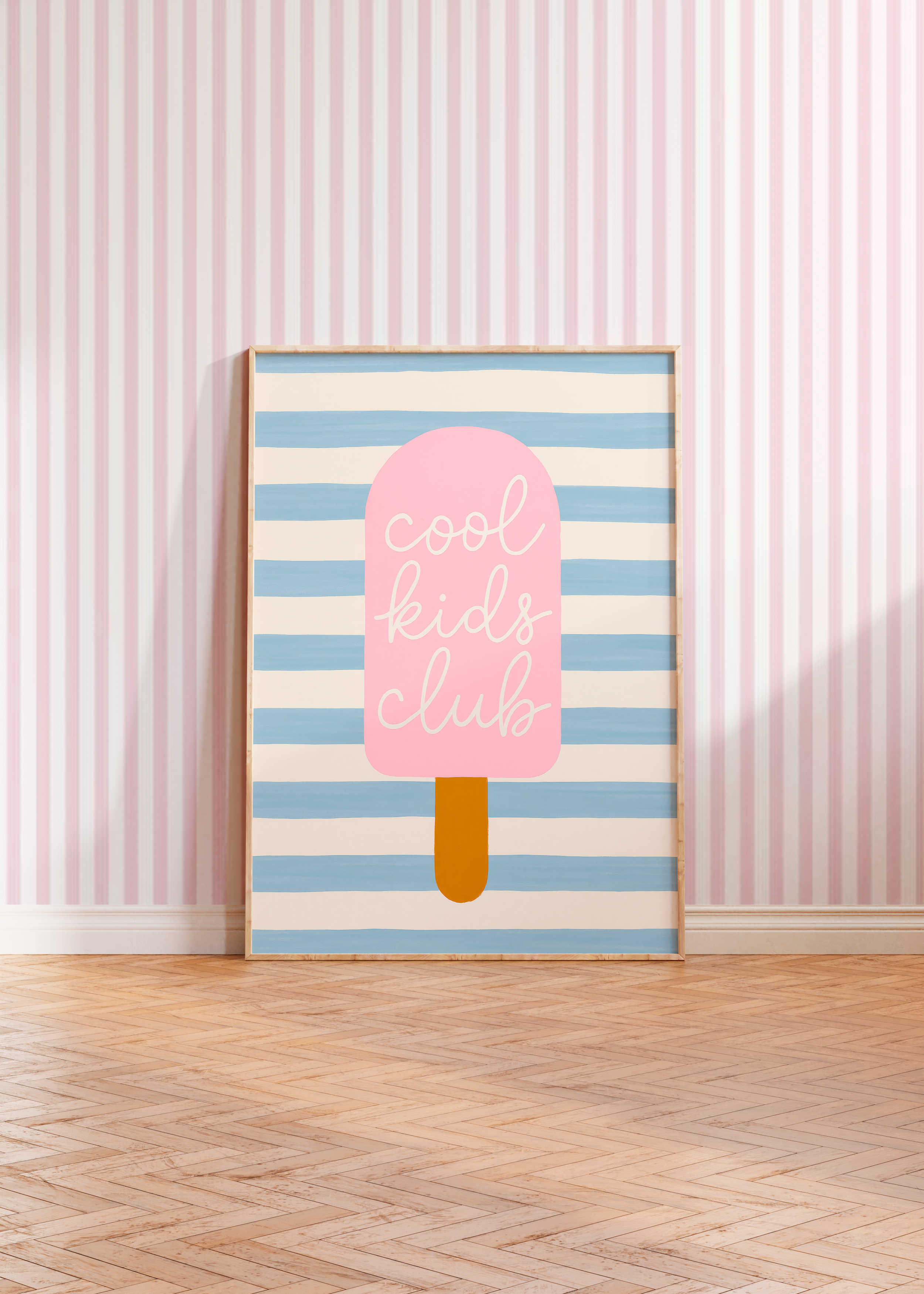 Cool Kids Club- sorvete rosa (arquivo digital)