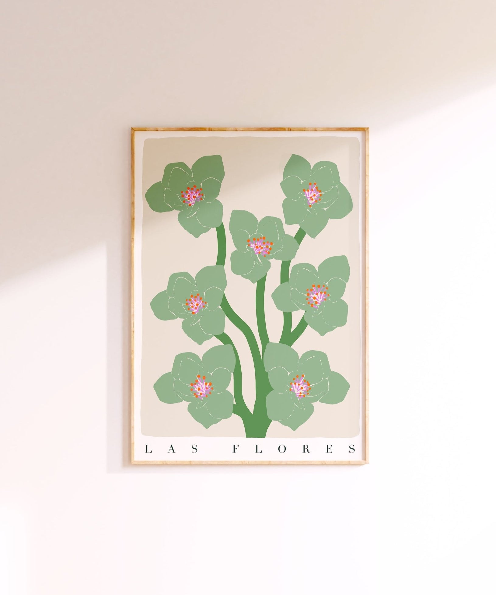 Quadro Decorativo Las Flores Nº2