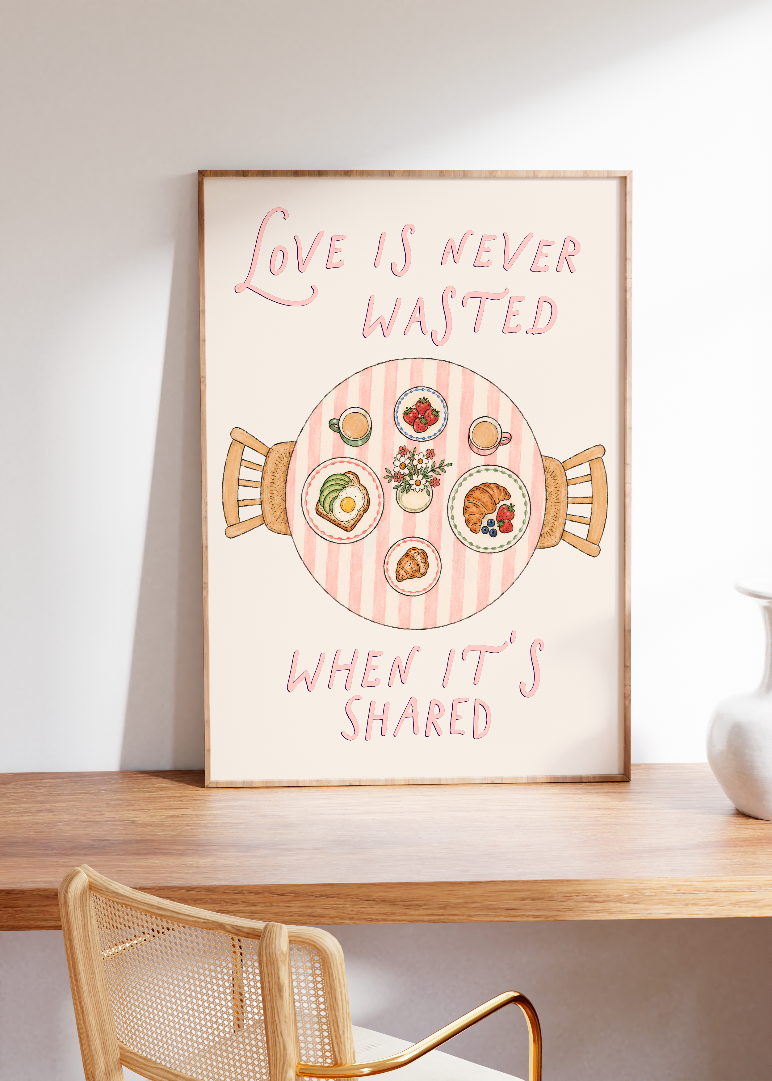 Love is never wasted