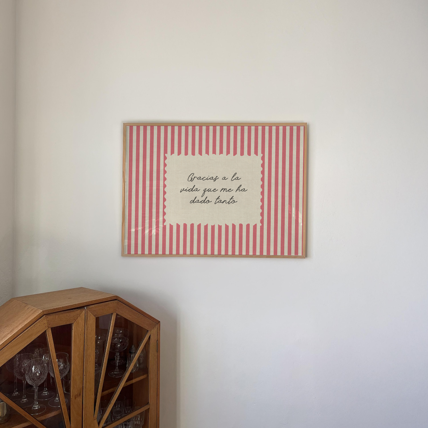 Personalizado- Listras com frase