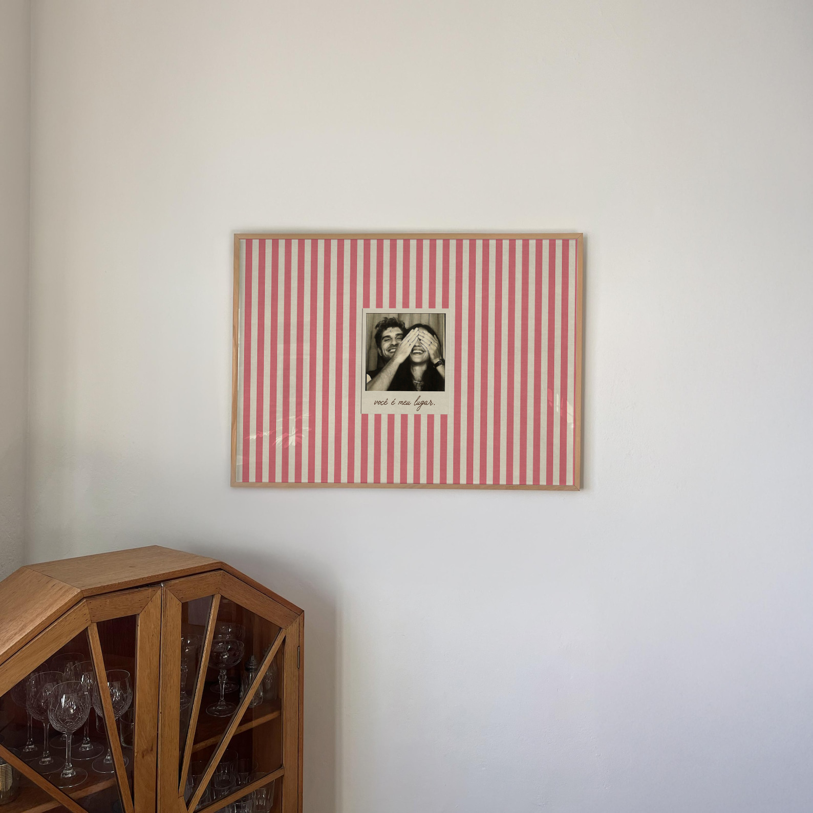 Personalizado- Listrado com polaroid (arquivo digital)