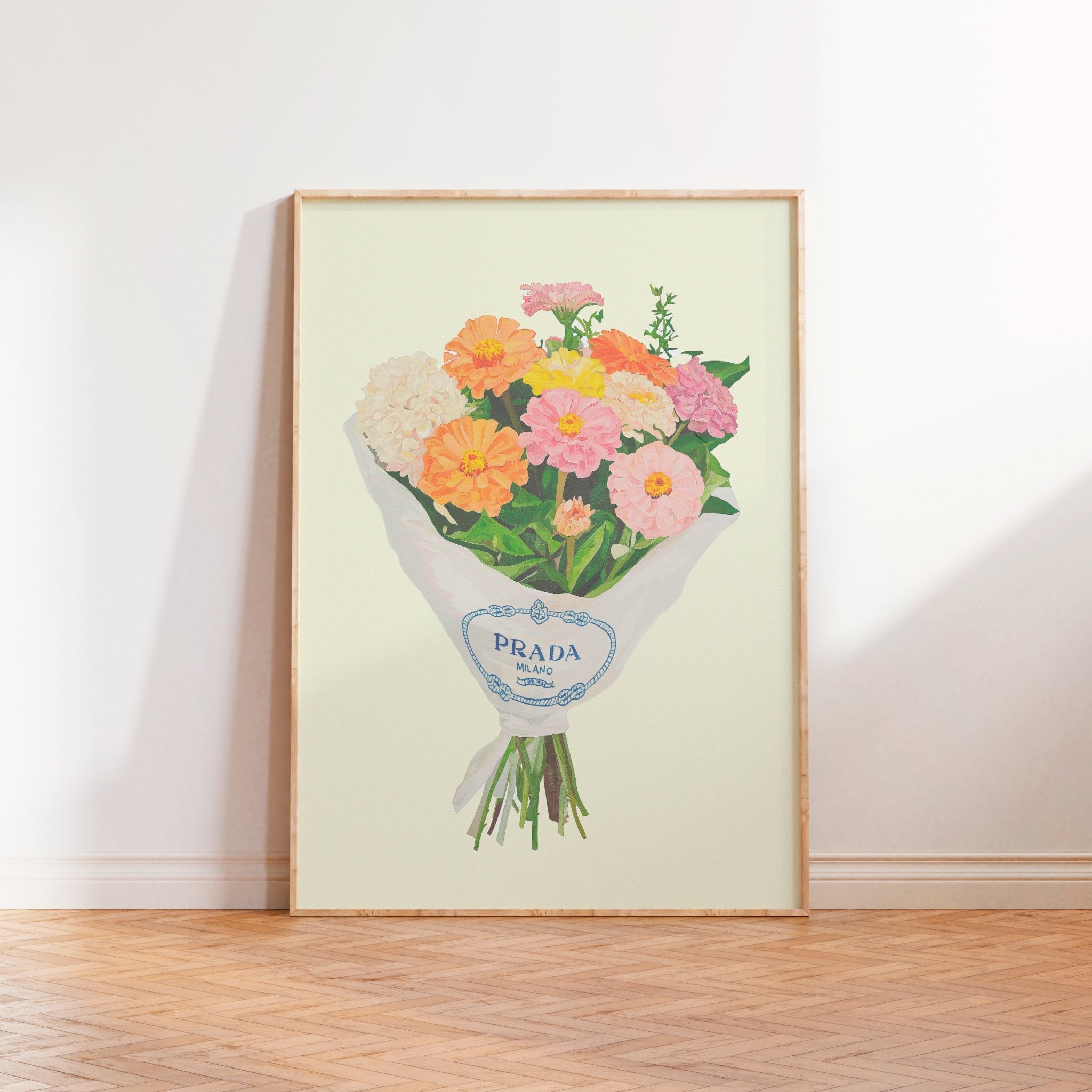 Prada- Buque de flores | Arte Digital