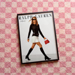 Quadro decorativo Ralph Lauren Nº1 com moldura preto