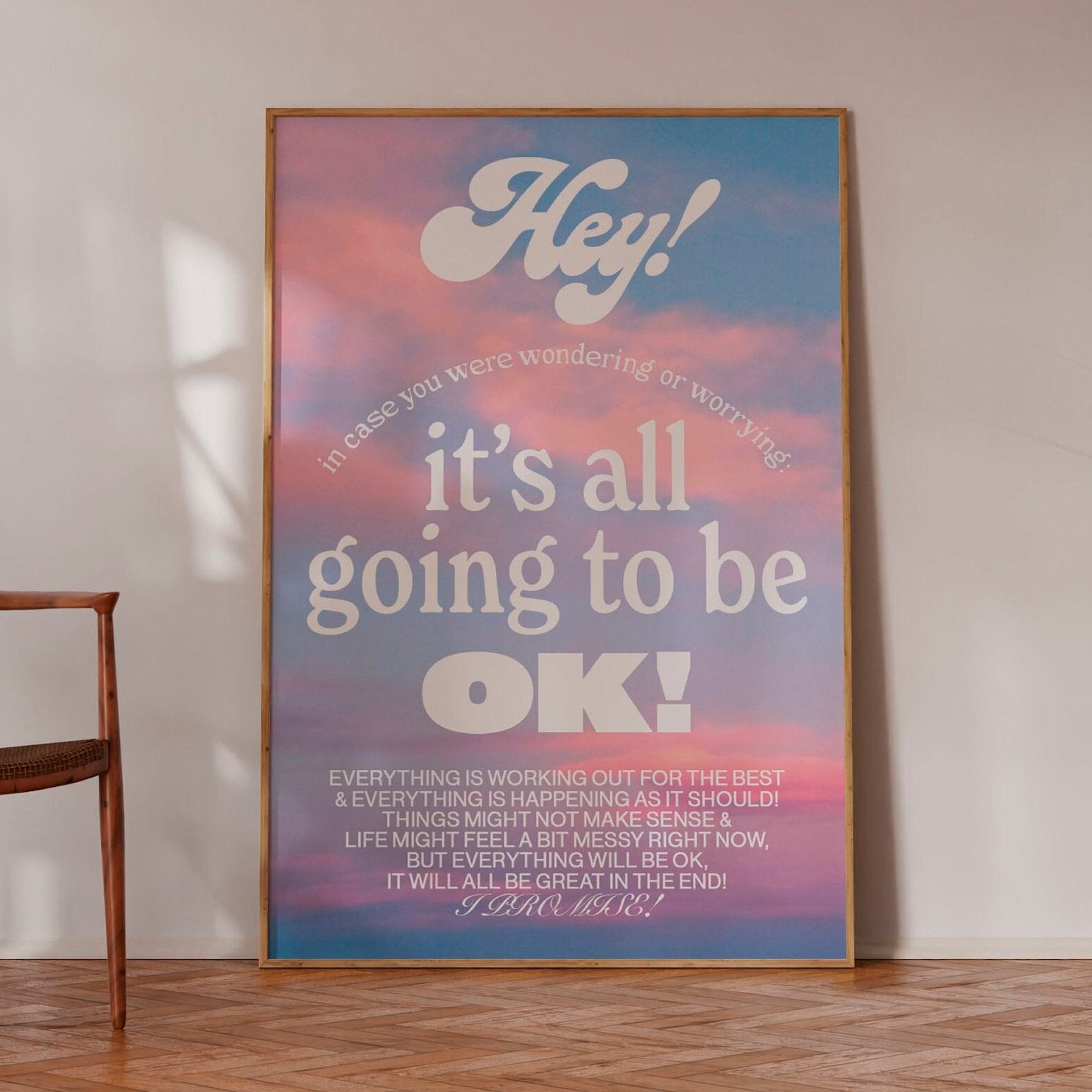 It's all going to be ok!