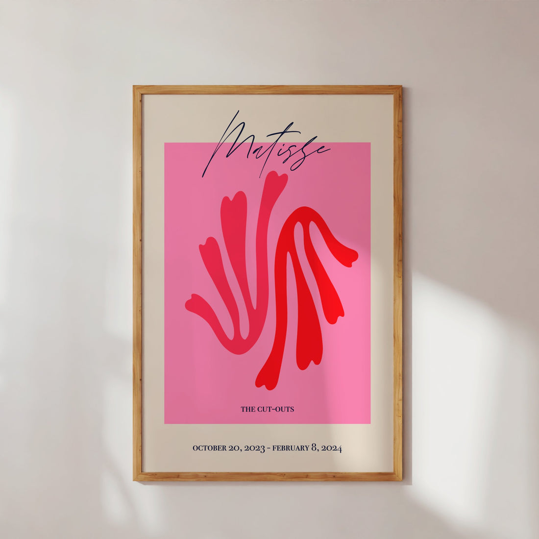Matisse- The cut-outs (rosa e vermelho)