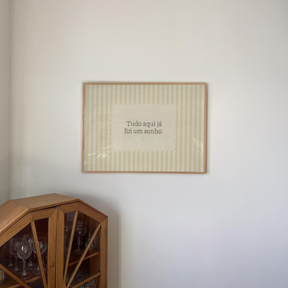 Personalizado- Listras com frase