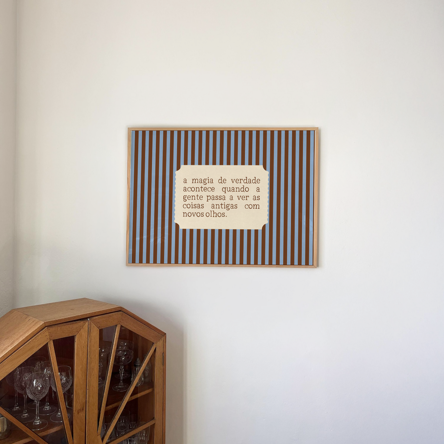 Personalizado- Listras com frase