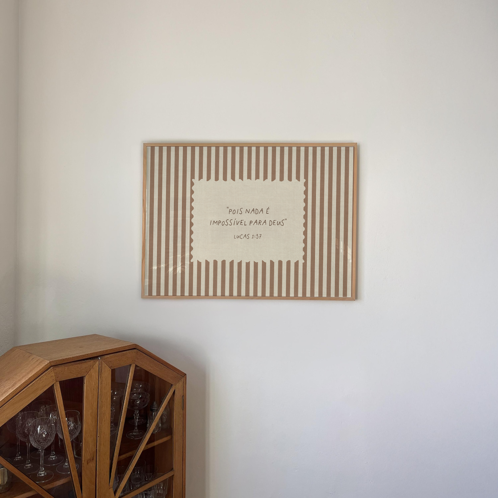 Personalizado- Listras com frase