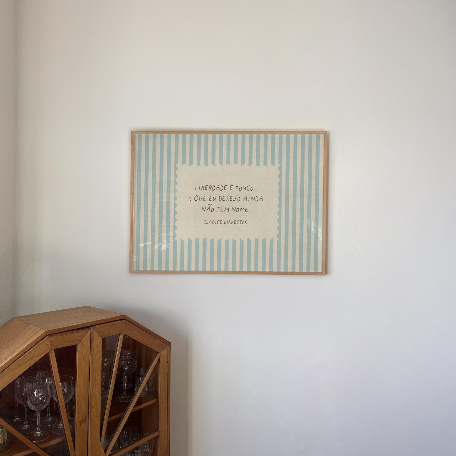 Personalizado- Listras com frase