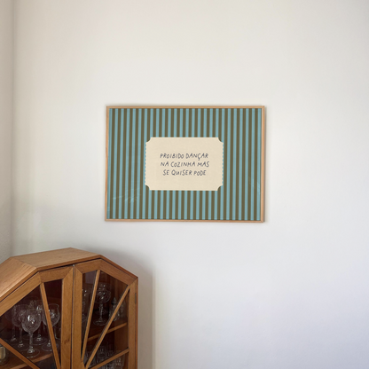 Personalizado- Listras com frase