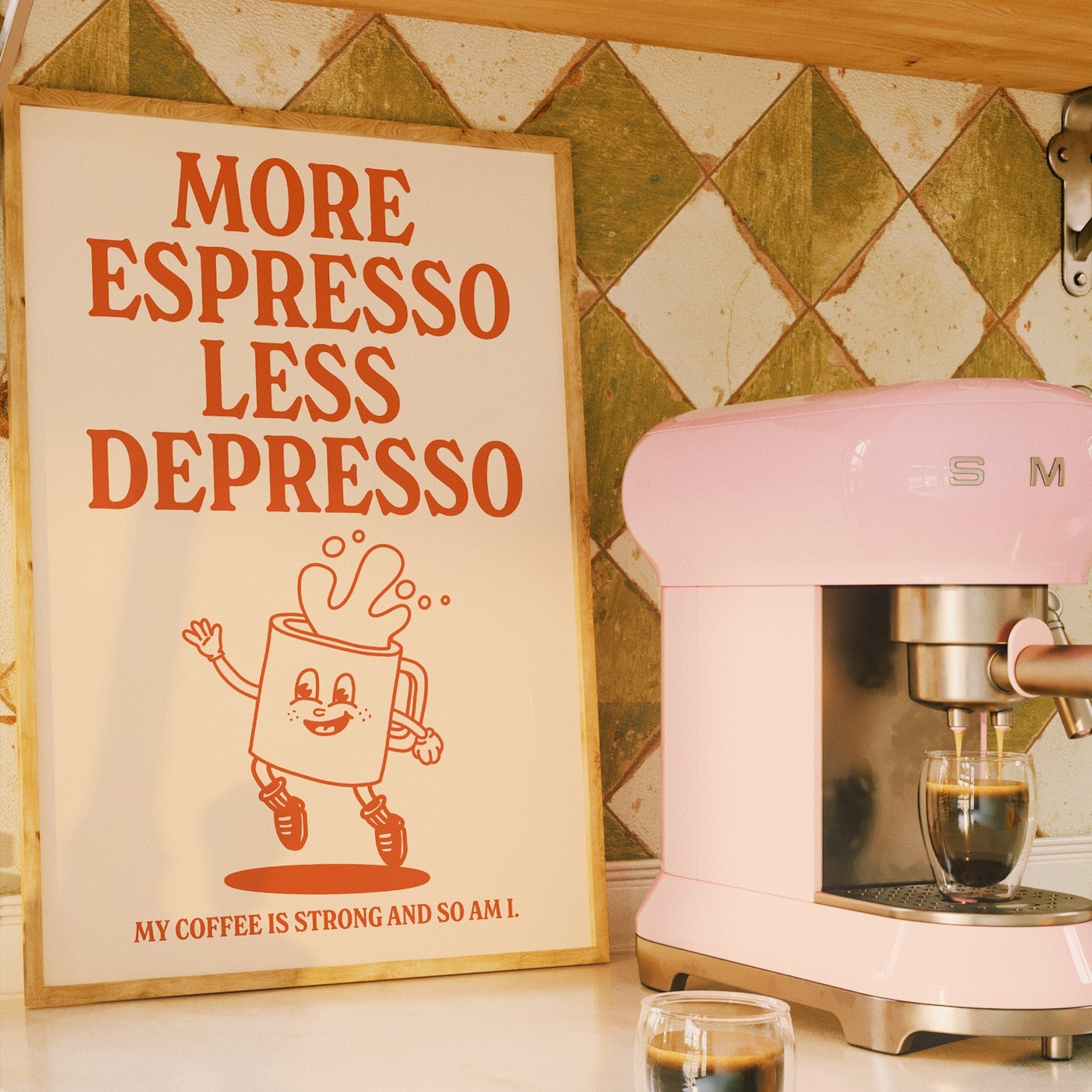 More espresso less depresso