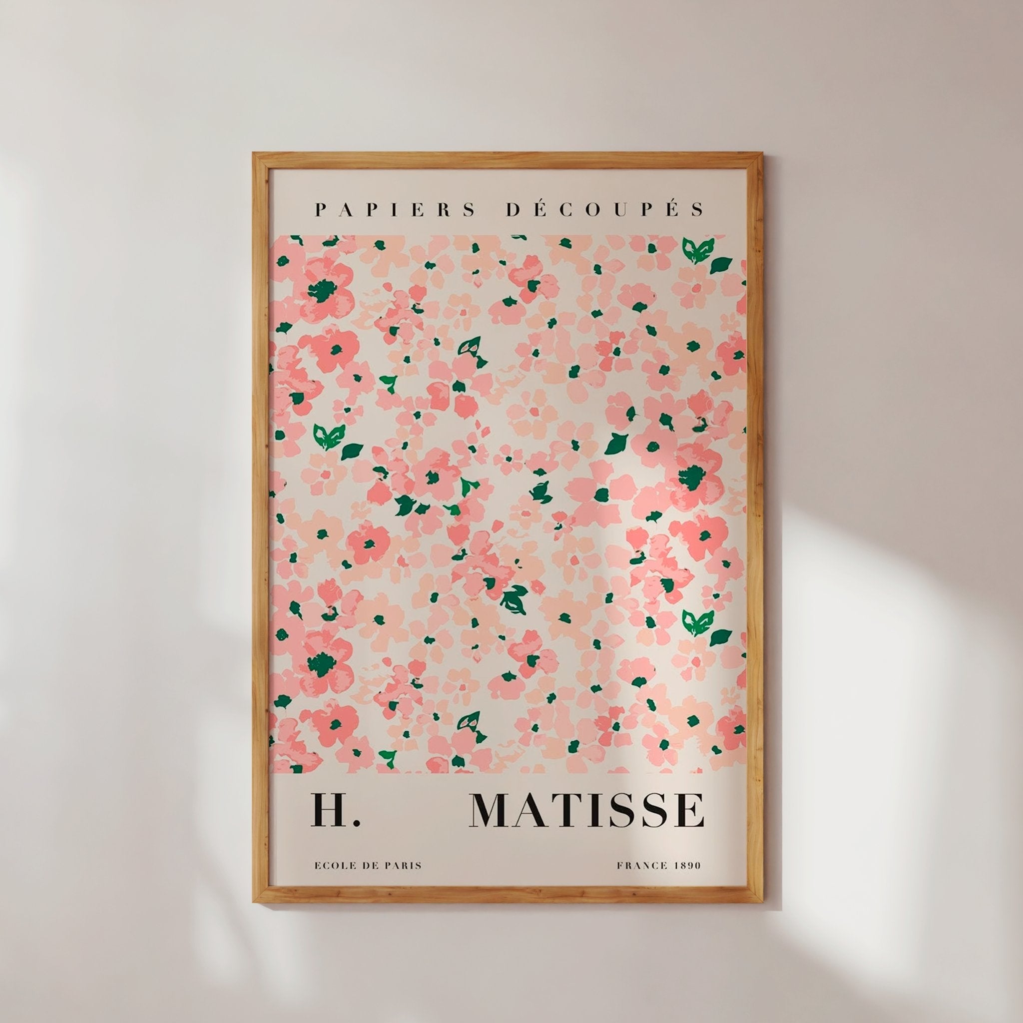 Matisse- Papier Découpés (flores) | Arte Digital
