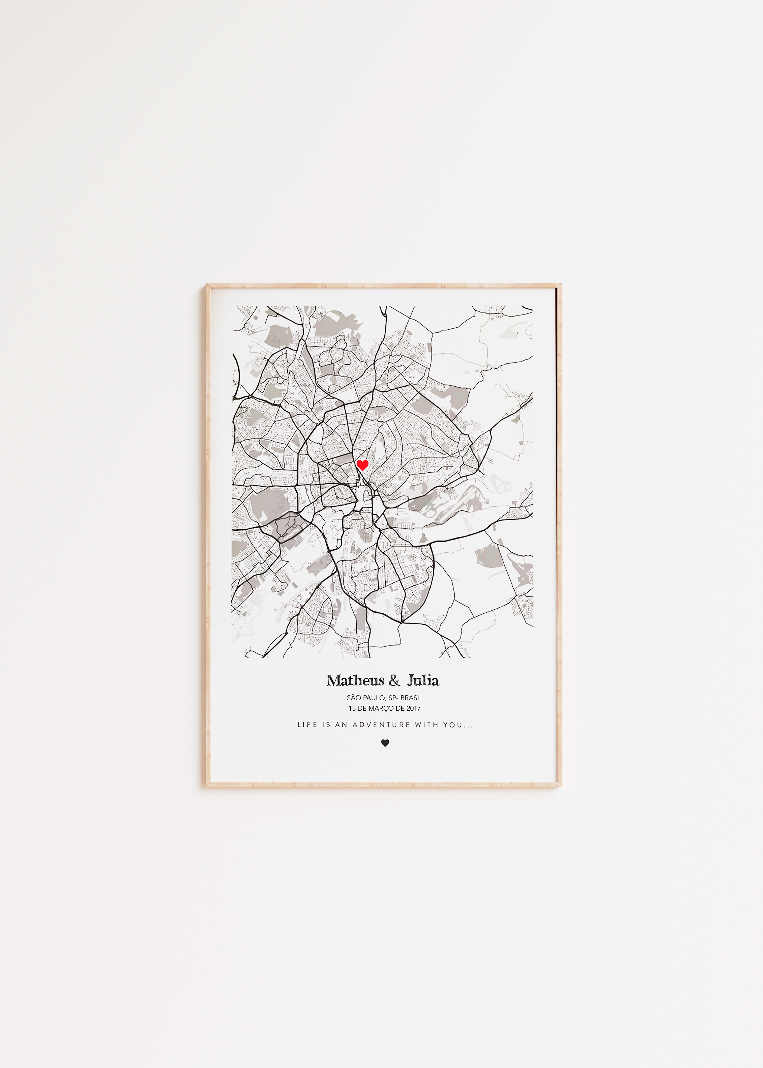 Personalizado- Mapa | Arte Digital