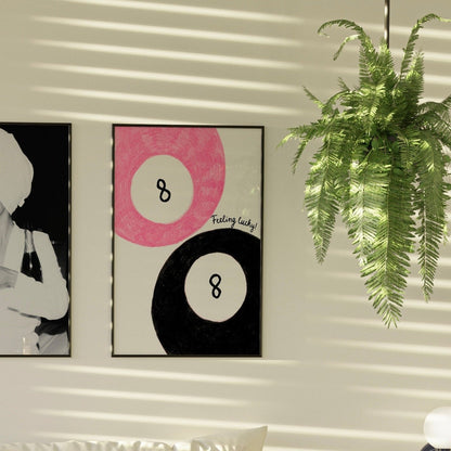 Conjunto de 3: Pink, white &amp; black (arquivo digital)