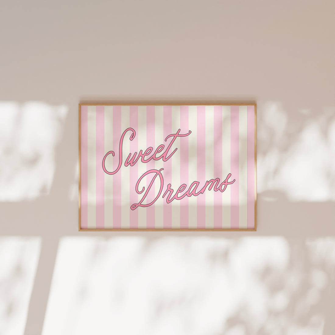 Sweet dreams- rosa