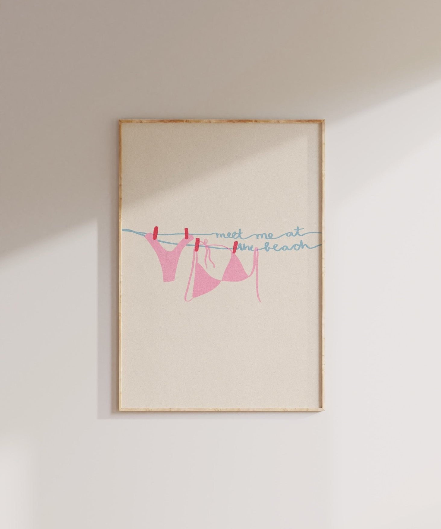 Quadro Decorativo Meet me at the beach