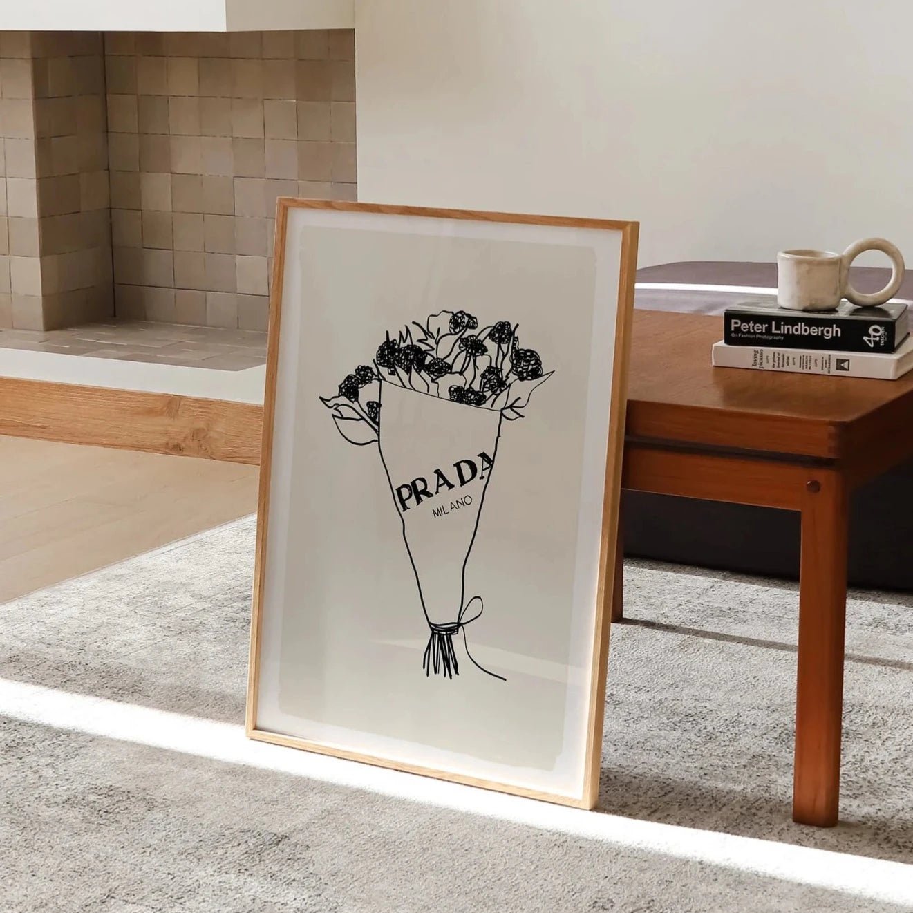Quadro Decorativo Buquê de Flores- Prada