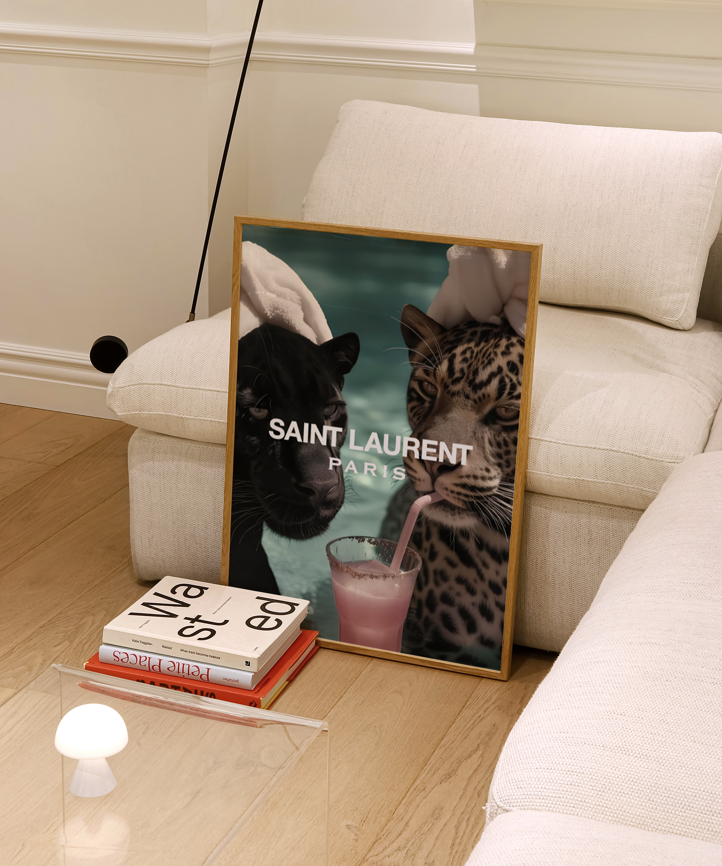 Quadro Decorativo Saint Laurent Nº6 - colorido