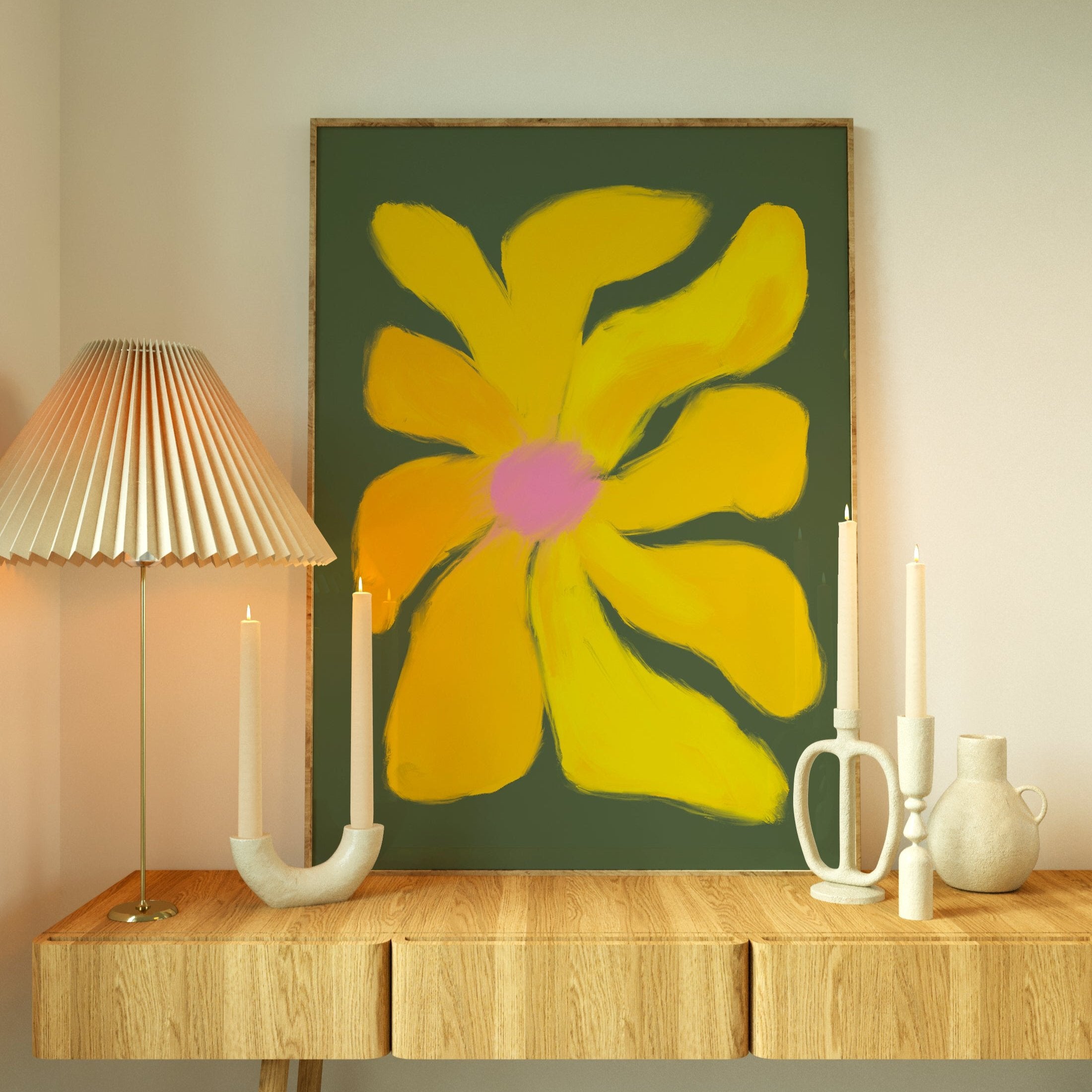 Quadro Decorativo Flor Nº2
