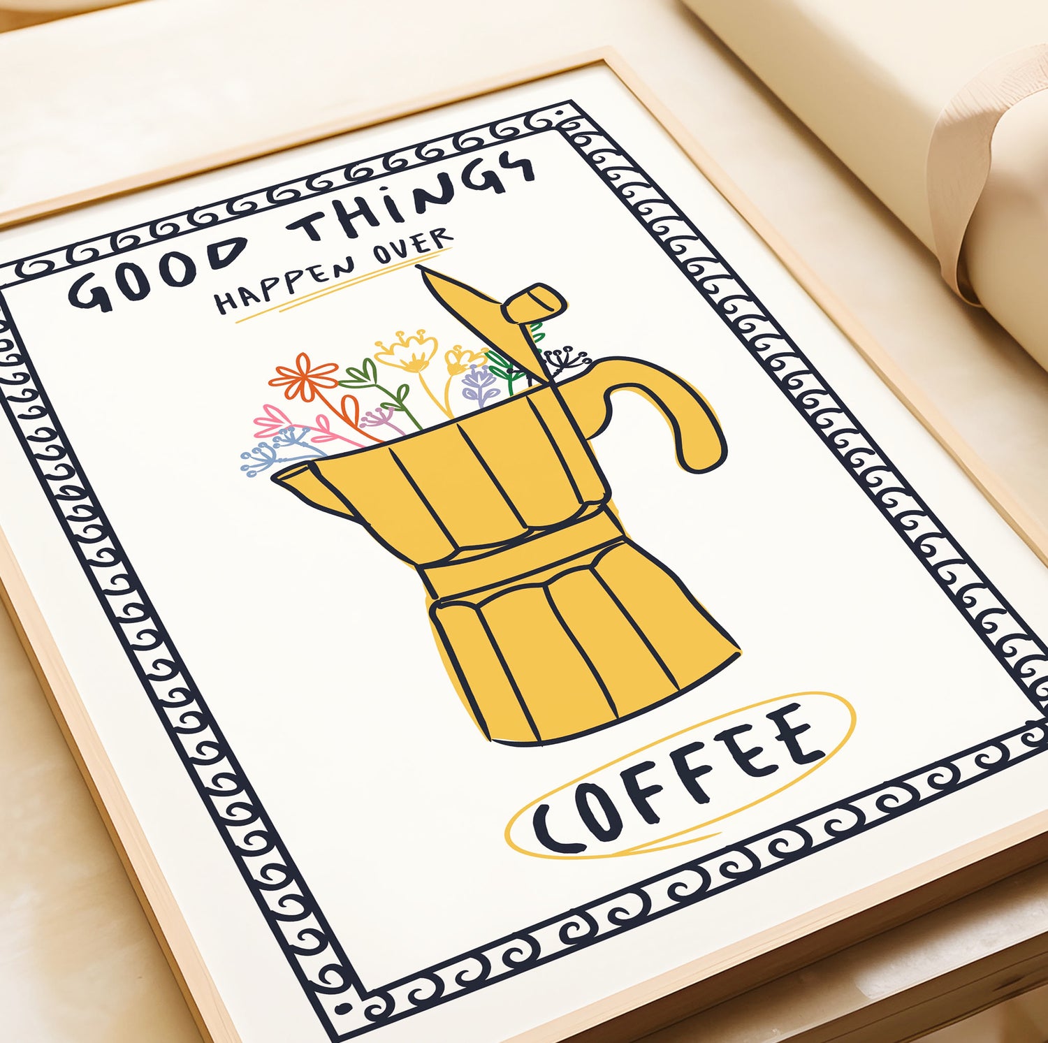 Good things happen over coffee