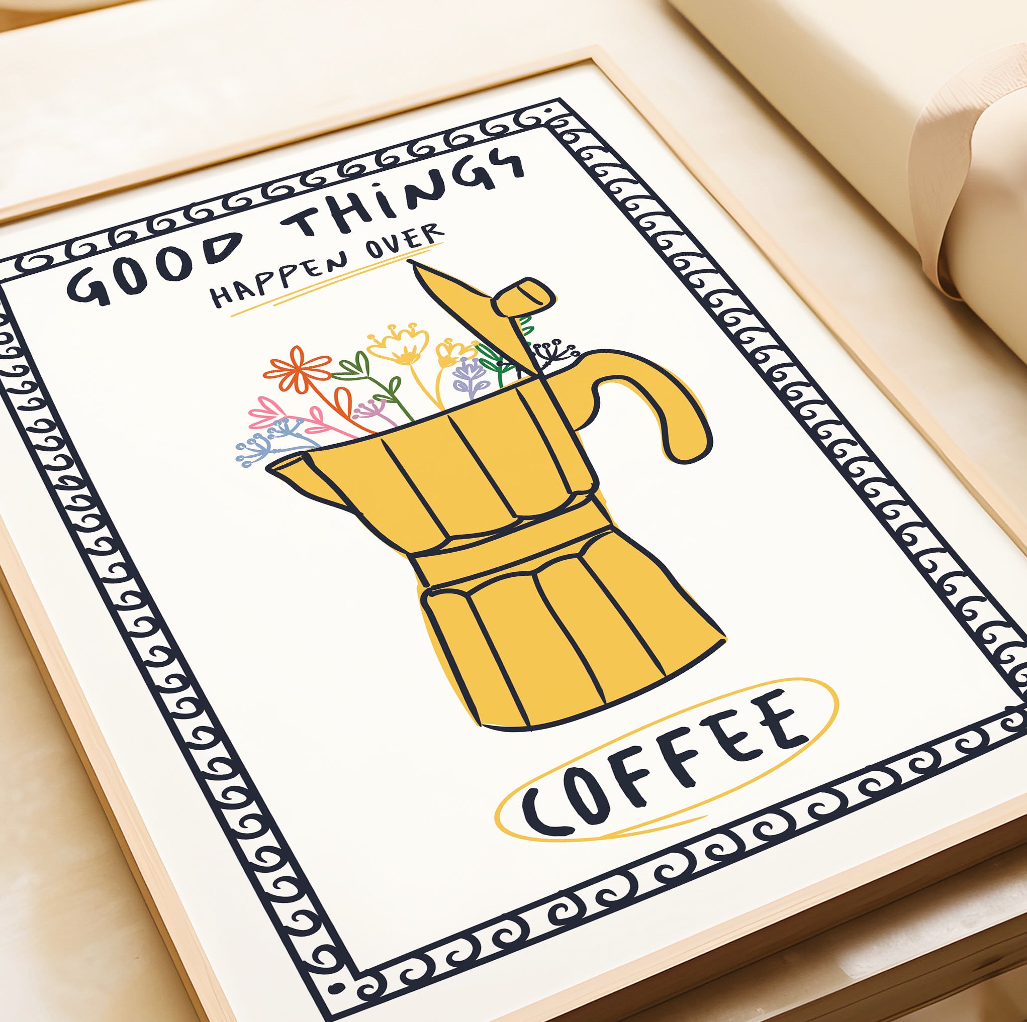 Good things happen over coffee