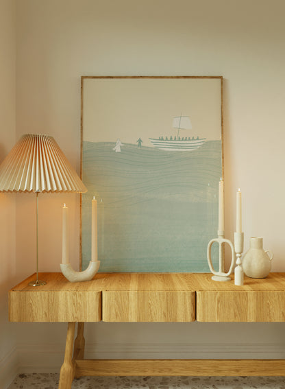 Jesus e Pedro andam sobre as águas