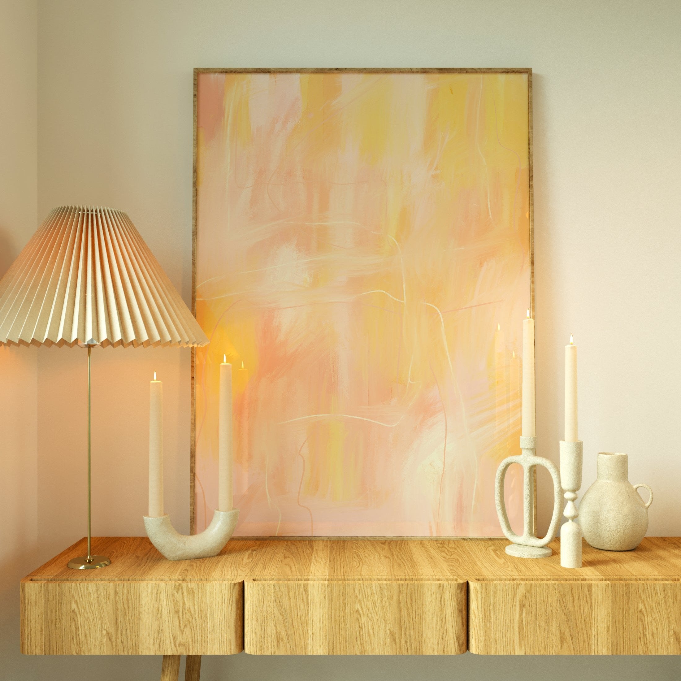 Quadro Decorativo Cores Nº3