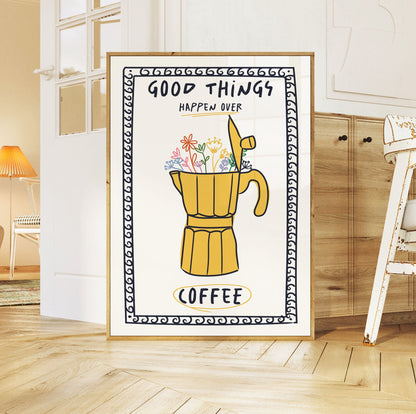 Good things happen over coffee
