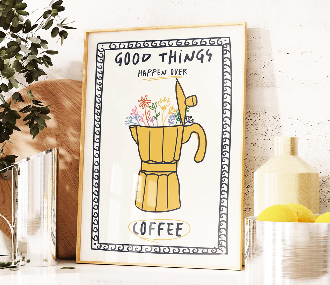 Good things happen over coffee
