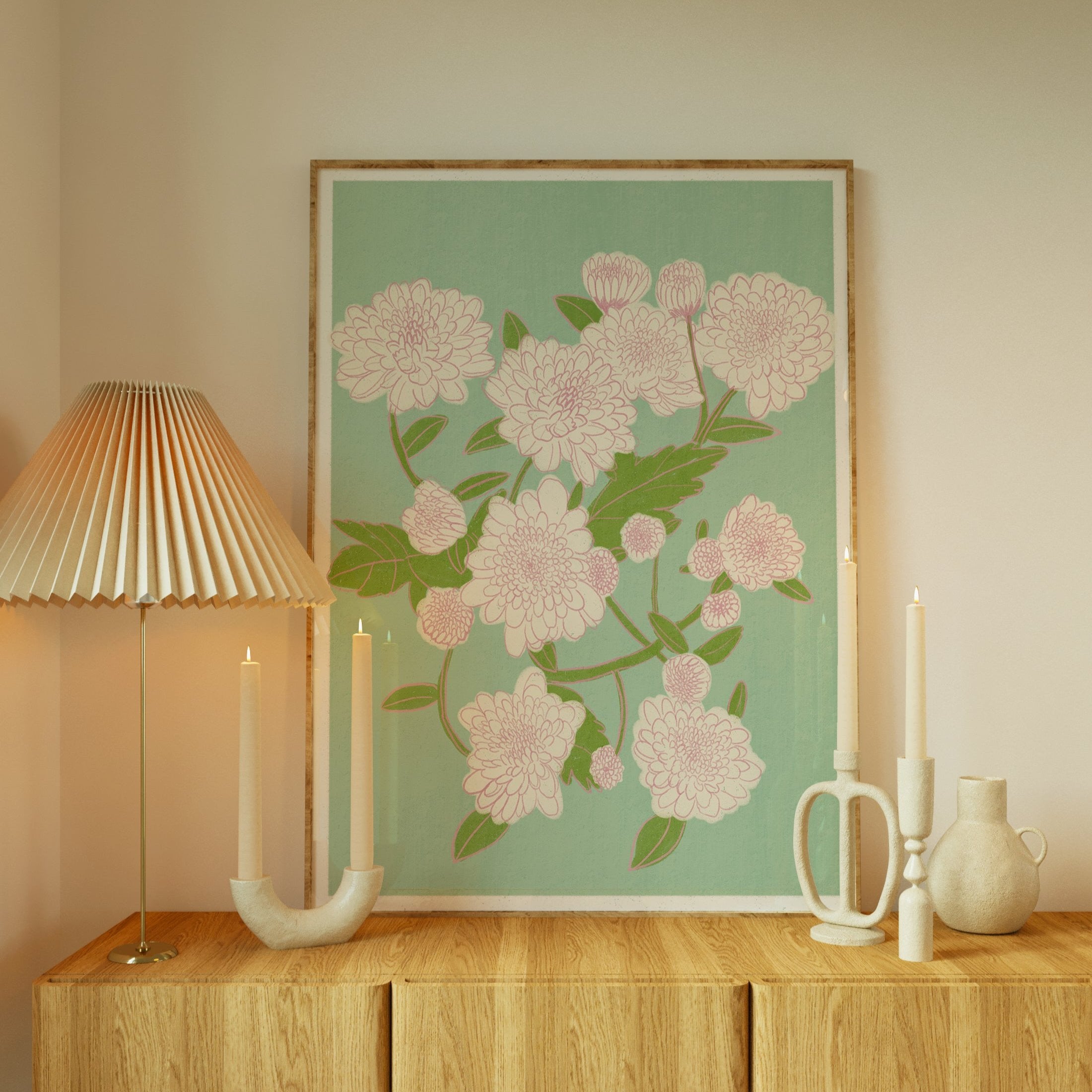 Quadro Decorativo Flores Nº1
